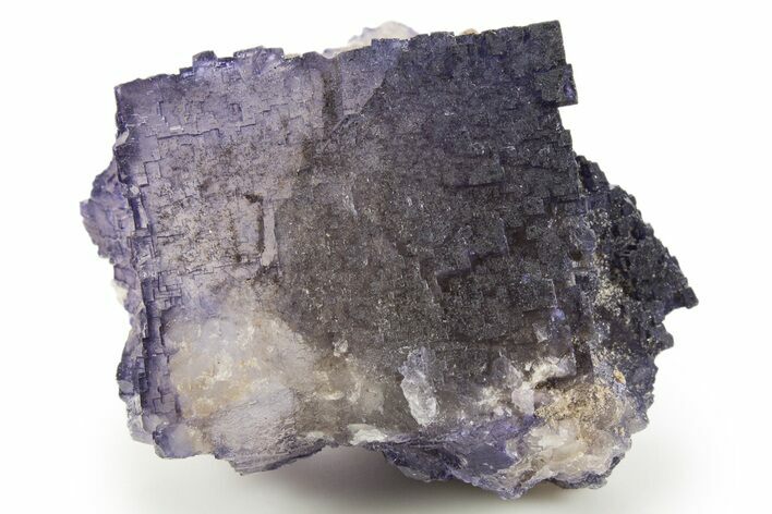 Deep Purple Fluorite Crystals - Múzquiz, Mexico #323905